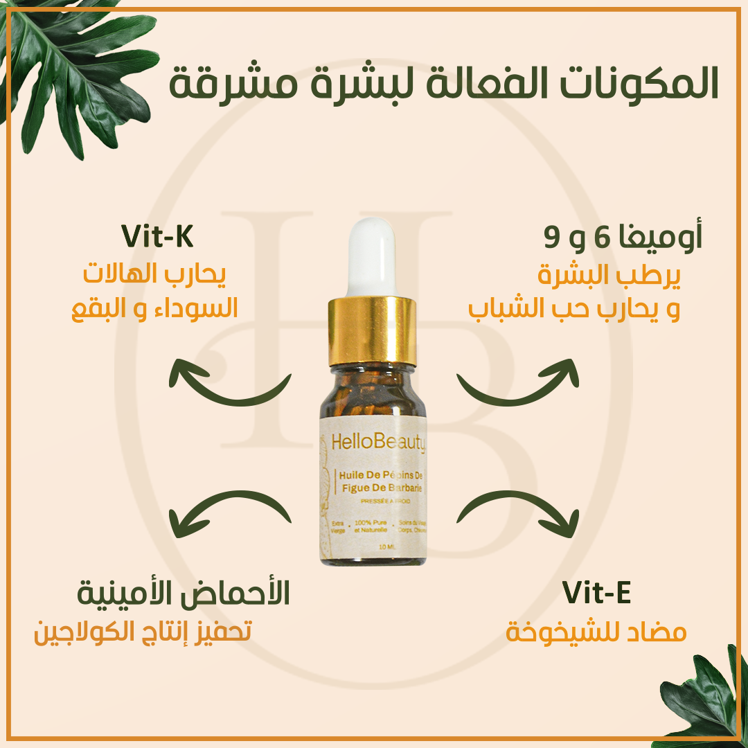 Huile De Pépin De Figue de Barbarie